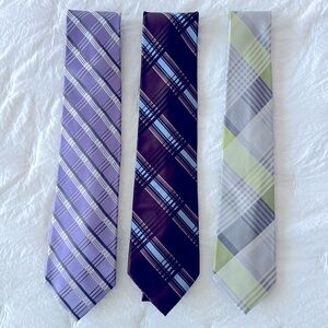 Van Heusen Plaid Ties Set